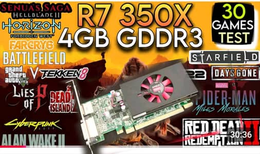 4gb graphic card 128bit sari games chalti pc. mai laga ha 03024050979