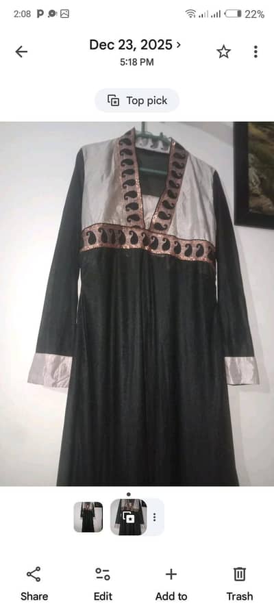 Georgette and stachable moon light Best for party wear