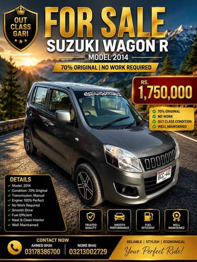 Suzuki Wagon R 2014 Cont 03178386700