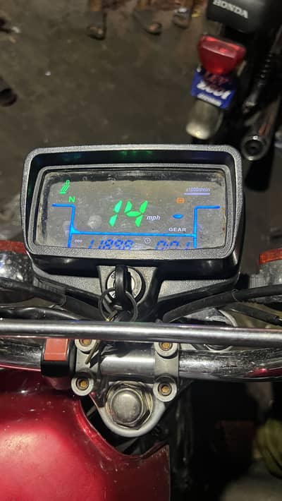 Digital meter honda 125 full option