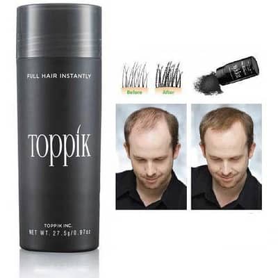 Hair Building Fibers - Black - 27.5g Toppik -
