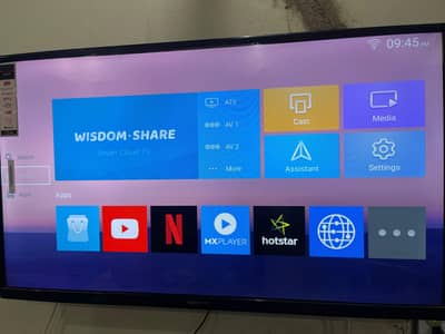  40" Gold Smart LED TV – Excellent Condition | Smart TV | Best Price