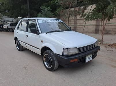 Daihatsu Charade 1986 White In Good Condition