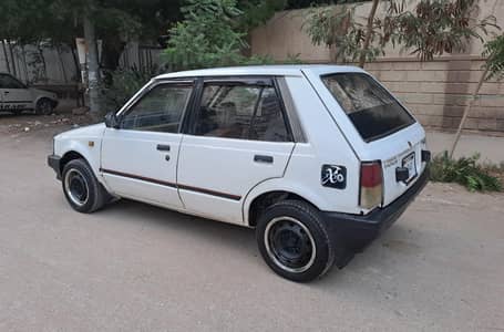 Daihatsu Charade 1986 White In Good Condition