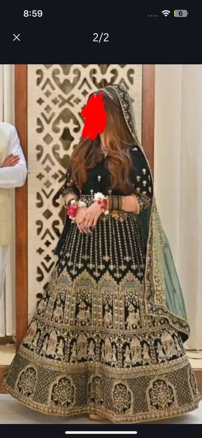 New Bridal Mehndi Dress