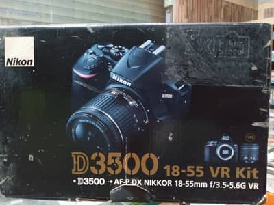Nikon d3500 With 18.200mm Lens