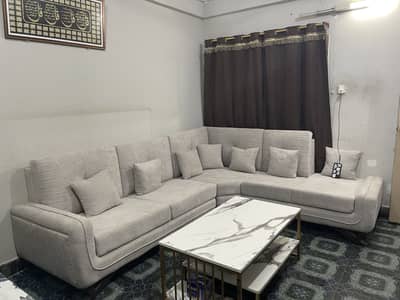 L shaped sofa