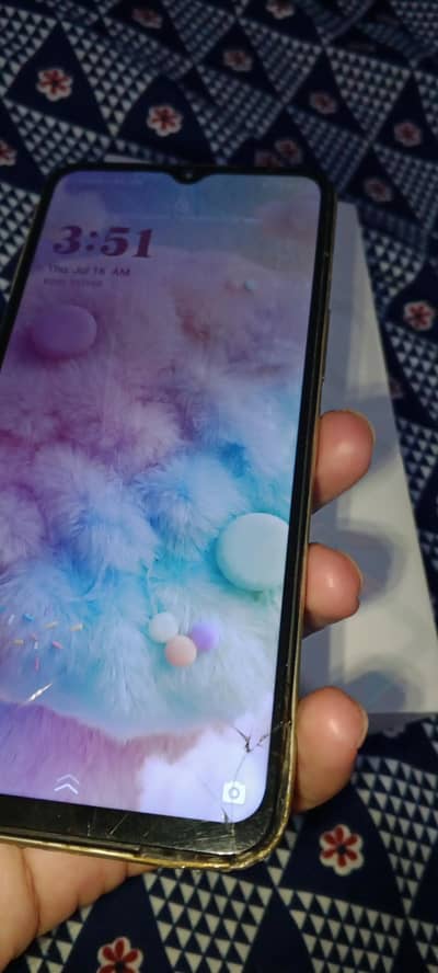 vivo y35 with box read description carefully