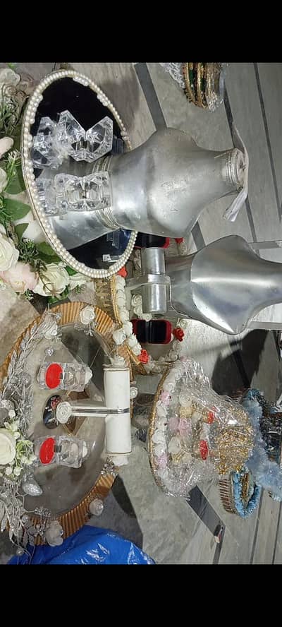 birthday decor and engagement ring stands