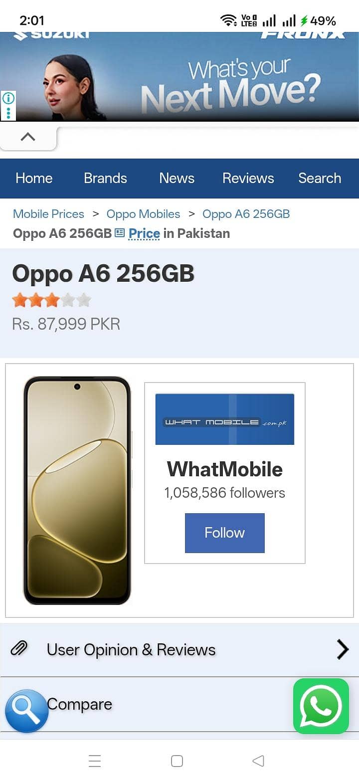 OPPO A6 0