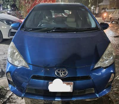 TOYOTA AQUA FULL ORIGNAL 2013 REGISTERD 2017