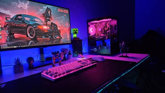 Gaming PC | i3-9100F | RX 580 8GB | 8GB DDR4 | 512GB NVMe SSD | RGB