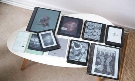 Amazon Reader Basic Paperwhite Kindle Kobo Nook pocketbook 1 2 3 ebook