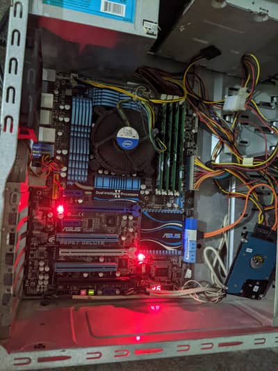 i7 3rd gen with asus p67 board vapor x oc