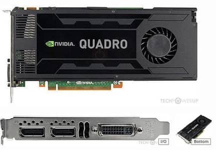 Nvidia Quadro K4200 4GB 256 Bit
