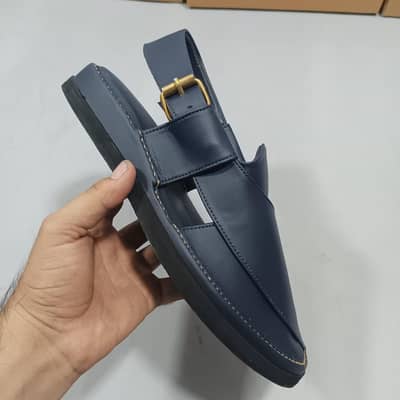 Original Leather Peshawari Chappal - Handmade -