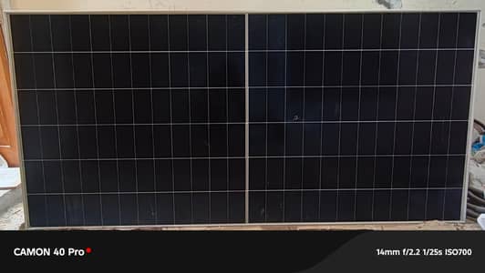 solar plates longi 640 watts 45 rs per watt 4 plates