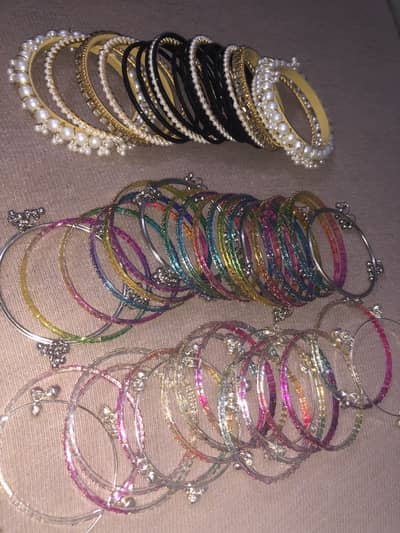 Earings and bangles