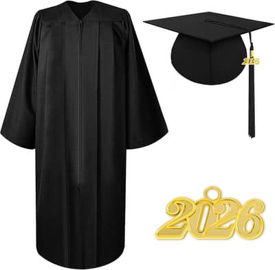 graduation gown coat and cap convocation gown degree gow