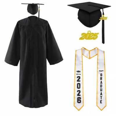 graduation gown coat and cap convocation gown degree gow