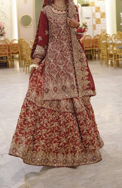 bridal farshi lehanga