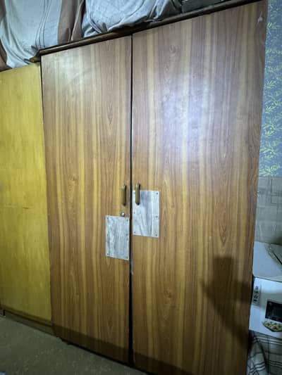 Real heavy plywood cupboards