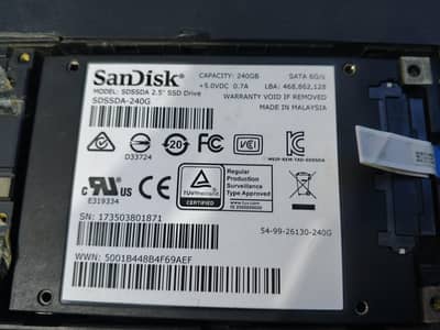 250 GB SSD