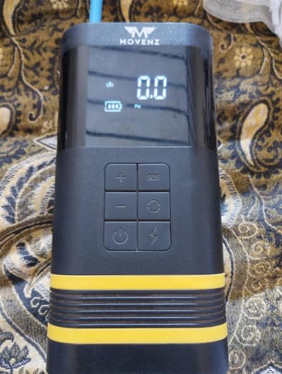 Movenz brand portable tyre inflator ump starter Amazon product