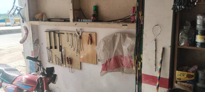 bike spare parts and racking