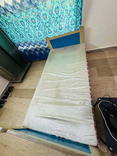 2 Adad Imported Wooden Single Bed Best Quality