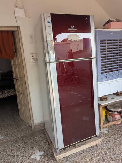 Dawlance glass door jumbo size fridge 100% working Condition
