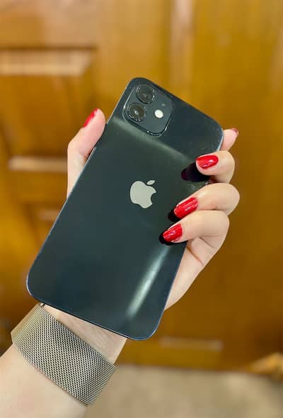Apple iPhone 12 | Water Pack | Factory Unlocked | 64GB | Black | 77%BH