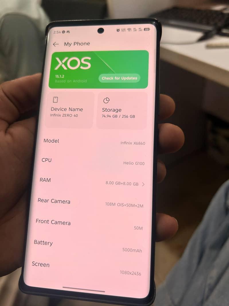 Infinix Zero 40 6