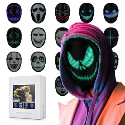 Shining APP LED Mask Bluetooth App