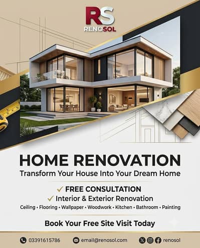 Home and ofice renovation