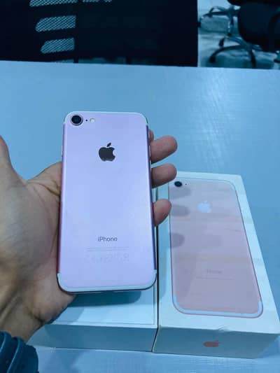 Apple iPhone 7 PTA approved with box farsal 128gb 10by10