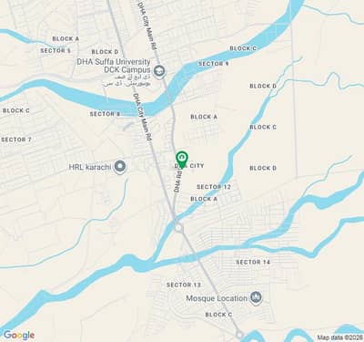 125 sq yard residential plot for sale dha city Karachi