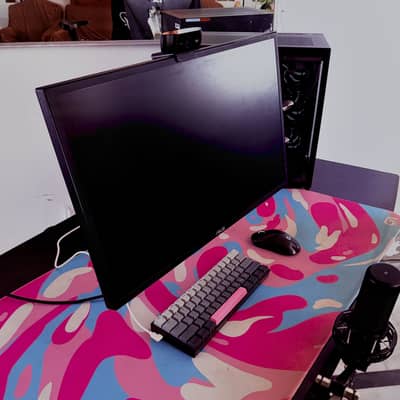 Gaming PC Setup • Ryzen 7 7800X3D , ROG 3070 Ti , Logitech , HyperX .