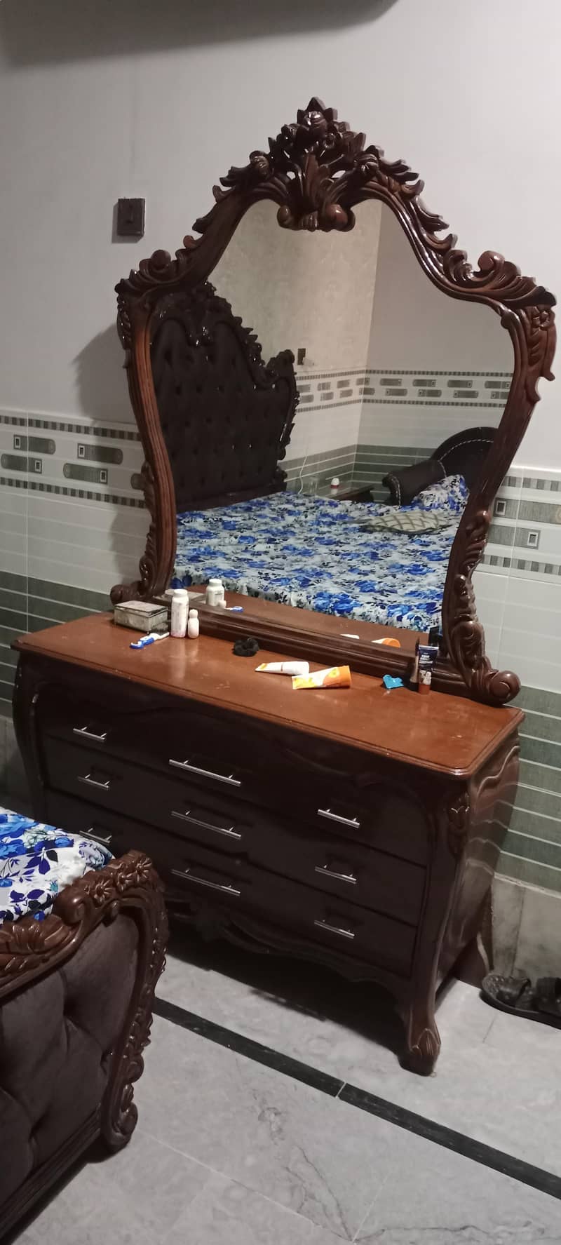 Chinioti Dressing Table  (Wood) 2