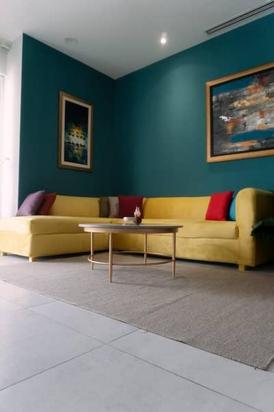 1 BEDROOM + MAID ROOM FULLY FURNISHED TOP FLOOR APARTMENT FOR RENT
