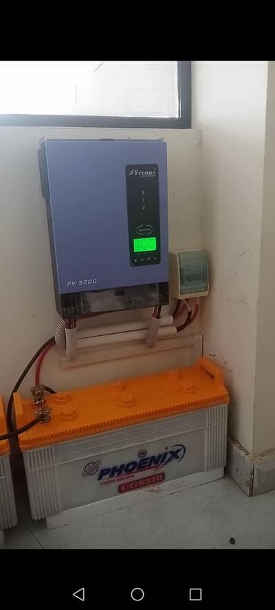 fronus 2.6 kw 24 volt battery  solar inverter