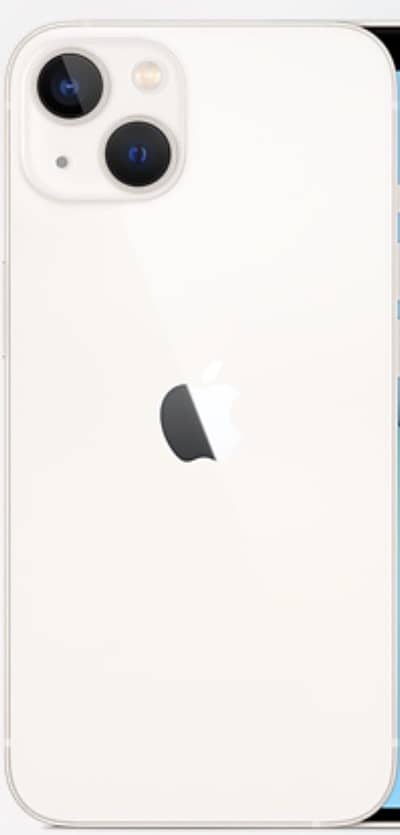 Apple iPhone 13 128GB PTA Approved | White | Box Available