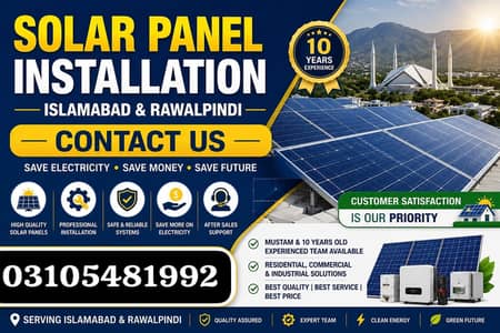 Solar System / Solar Panels /3 KW to 25KW /Complete Solar Installation