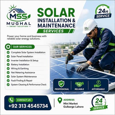 Professional Solar Installation & Maintenance || Best Solar Services