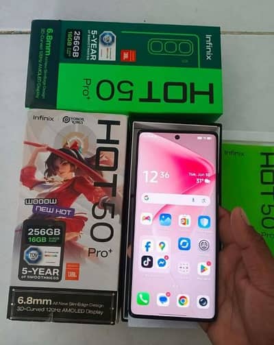 infinix Hot 50pro Plus 16GB ram 256GB memory 0326/6773/255
