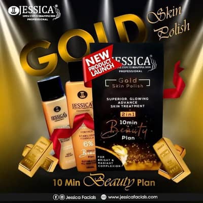 Essica Gold skin polish 10min plan
