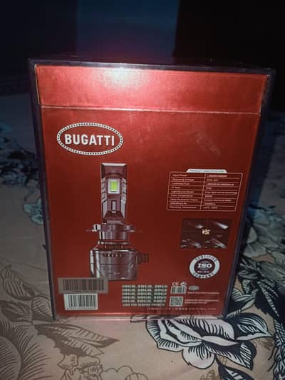 car Bugatti light