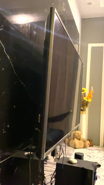 Hisense led 55 inch + audionic speakers