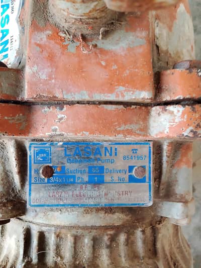 water pump for sale contact number  03040085755