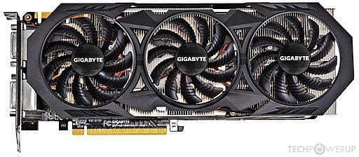 Gigabyte GTX 970 Windforce 4GB DDR5 256Bit Used GPU